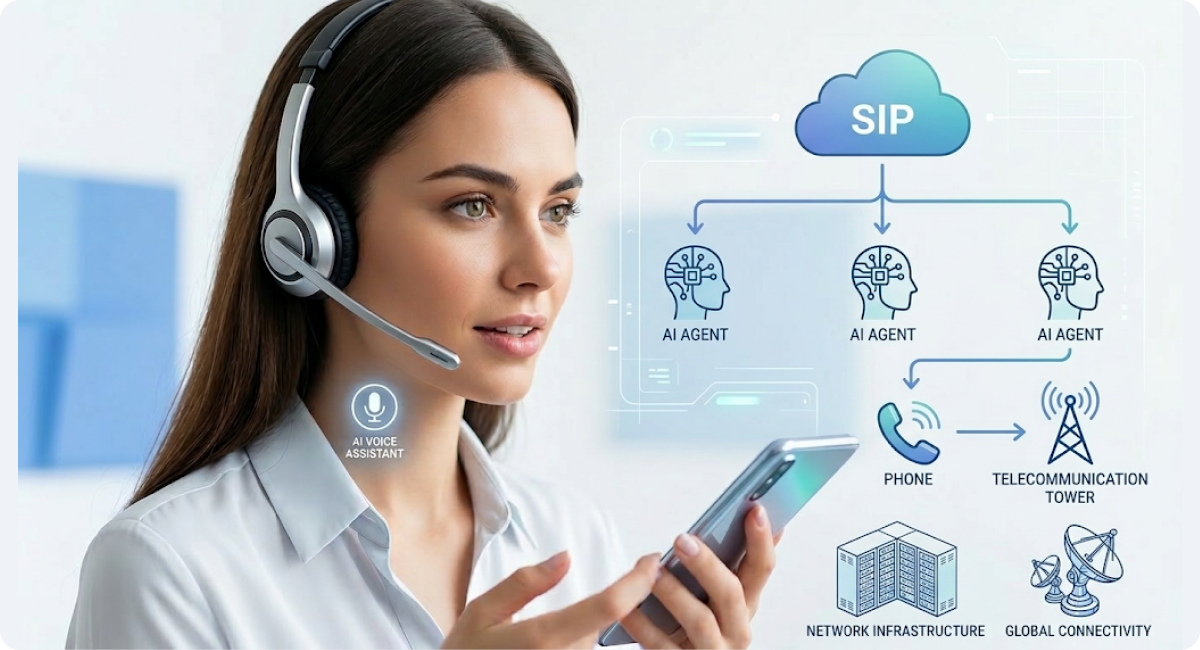 SIP Trunking for Agentic AI: The Backbone of Autonomous Voice in 2026